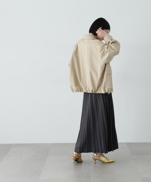 N.Natural Beauty Basic ブルゾン アウター ビッグポケット
