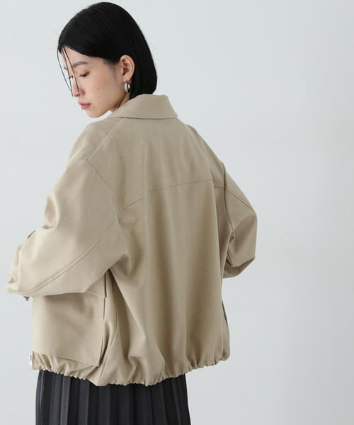 N.Natural Beauty Basic ブルゾン アウター ビッグポケット