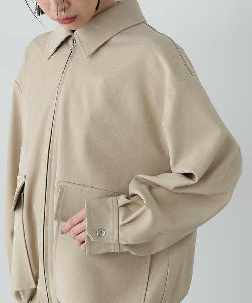 N.Natural Beauty Basic ブルゾン アウター ビッグポケット
