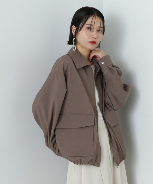 N.Natural Beauty Basic ブルゾン アウター ビッグポケット