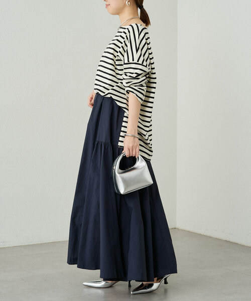 ラウンジドレス　パネルギャザースカート Loungedress スカート パネルギャザースカート : ZOZOTOWN Yahoo