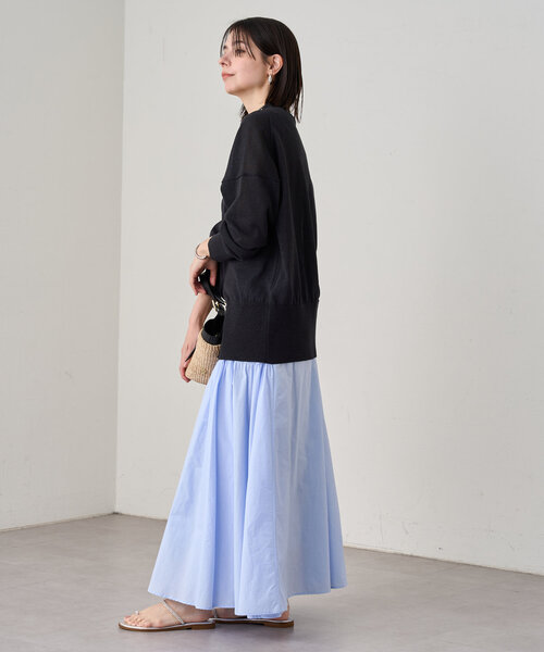 Loungedress スカート パネルギャザースカート : ZOZOTOWN Yahoo