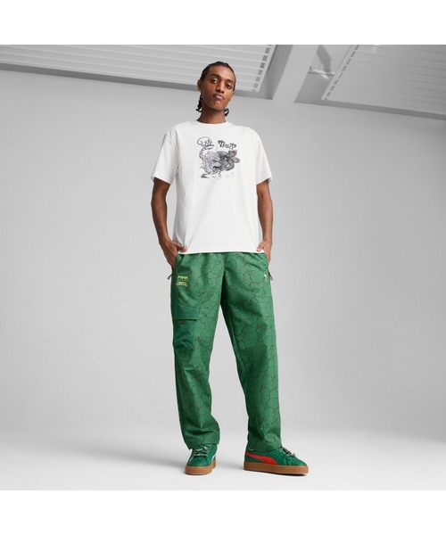 PUMA x TMNT 半袖 Tシャツ リラックス グラフィック PUMA tシャツ プーマ メンズ x TMNT リラックス グラフィック