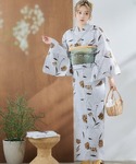 グラデーションしわ帯単品 しわ帯 浴衣帯 レデ...の詳細画像3