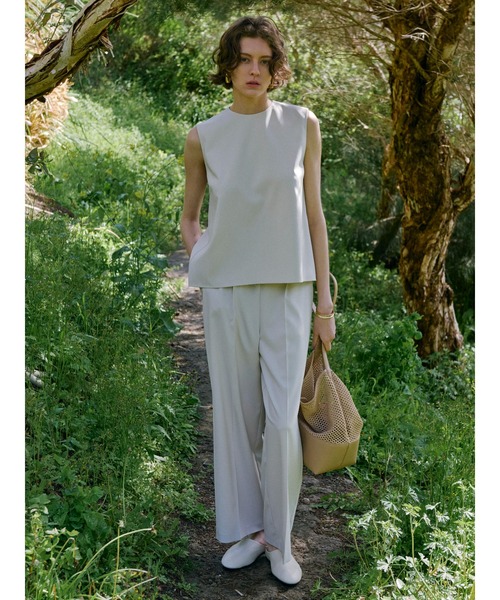 Mila Owen（ミラオーウェン） パンツドレス ノースリトップスワイド