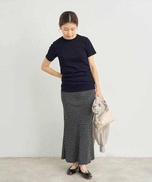 IENA ATON別注 SUVIN FRAISE ショートスリーブ Tシャツ IENA tシャツ ATON/エイトン 別注 SUVIN FRAISE ショート