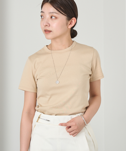 IENA ATON別注 SUVIN FRAISE ショートスリーブ Tシャツ IENA｜ATON/エイトン 別注 SUVIN FRAISE ショートスリーブ T
