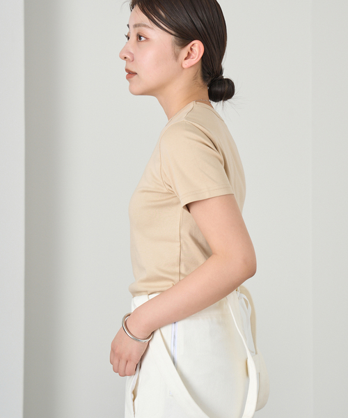 IENA ATON別注 SUVIN FRAISE ショートスリーブ Tシャツ IENA tシャツ ATON/エイトン 別注 SUVIN FRAISE ショート