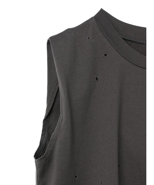tシャツ mizuiro ind パンチングノースリーブプルオーバー レディース mizuiroind tシャツ mizuiro ind パンチングノースリーブプル