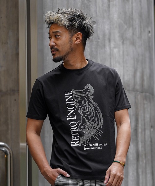 adamsJUGGLER tシャツ RTEG R.S タイガーティー メンズ