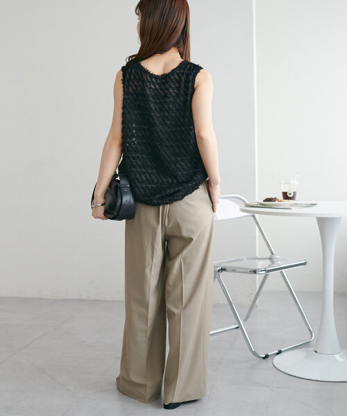 フリンジベスト　＊discoat Discoat｜フリンジベスト | Rakuten Fashion(楽天ファッション