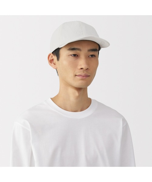 無印良品 キャップ 帽子 風を通す ちいさくまとまる キャップ