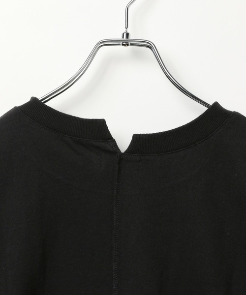 LEPSIM（レプシィム） tシャツ ストーンウォッシュ切り替えT 494900