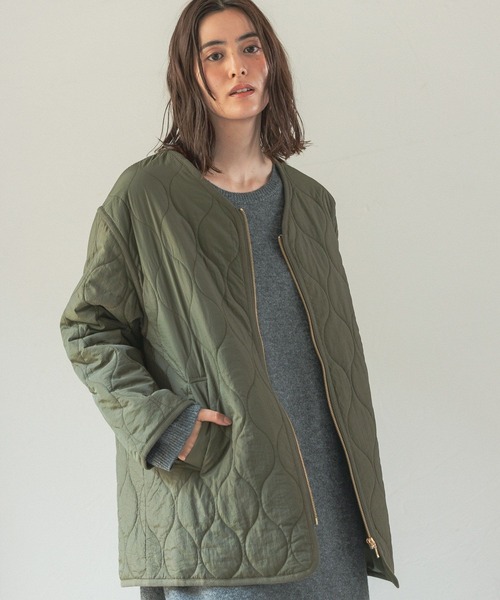 「LEPSIM」 ジップアップブルゾン LARGE ブラック レディース_画像9