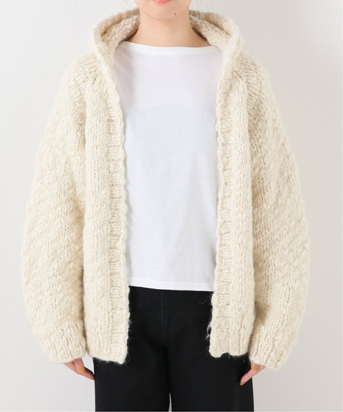 SLOBE IENA（スローブイエナ） ニットパーカー FREE アイボリー