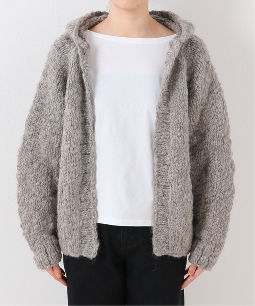 SLOBE IENA（スローブイエナ） ニットパーカー FREE アイボリー