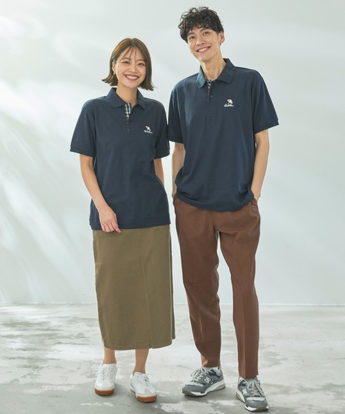 【希少美品】WINDANDSEA× Amold Palmer　ポロシャツL ライトダンボール シェア ビッグアンブレラポロシャツ