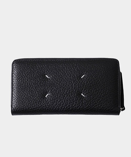 ✅未使用級　メゾンマルジェラ　長財布　ステッチ　レザー　黒　ブラック　お札入り Maison Margiela（旧Maison Martin Margiela） - 新品 メゾン
