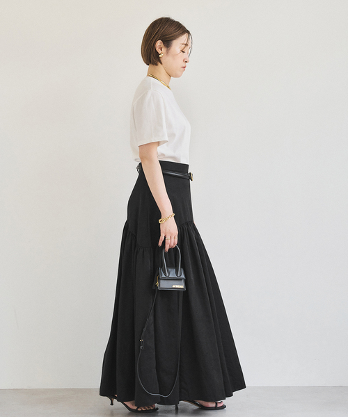 ☆ワカムー☆ PLAGE ボリュームスカート Mサイズ plage スカート 「追加」R'IAM ボリュームスカート : ZOZOTOWN