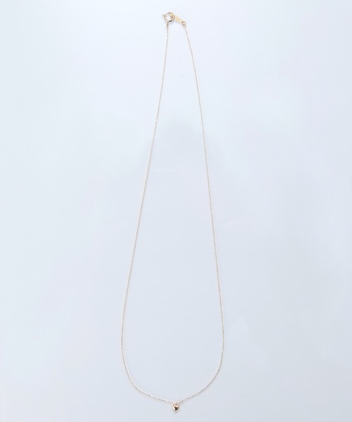 Phoebe（フィービー） ネックレス 「K10」ワントップハートネックレス