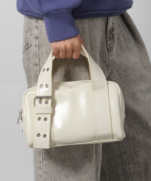 LAKOLE（ラコレ） ショルダーバッグ バッグ アイレットベルトミニ