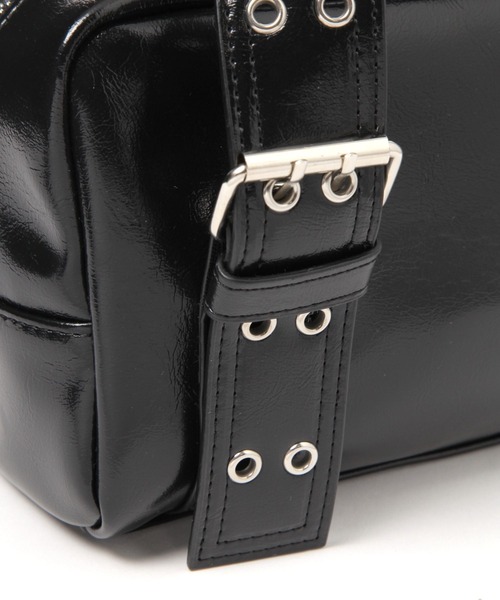 ✨VIP限定✨ブラック ショルダーバッグ BOX付 LAKOLE｜スクエアボストンショルダーバッグ | Rakuten Fashion(楽天