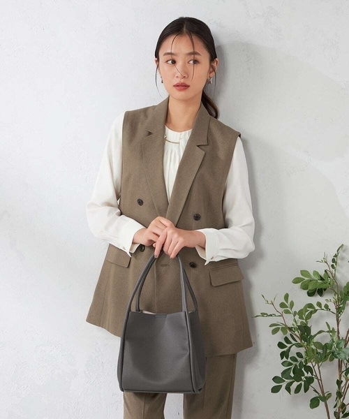 d.i.a. ベストジレ a.v.v（アー・ヴェ・ヴェ） ベスト ジレ 「洗える/イージーケア/吸水速