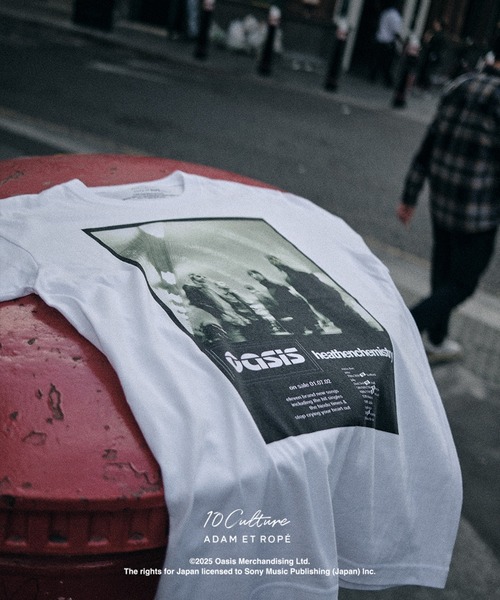 新品未開封oasis 10Culture ADAM ET ROPE Tシャツ oasis 10Culture / ADAM ET ROPE'の新作Tシャツが予約受付を開始