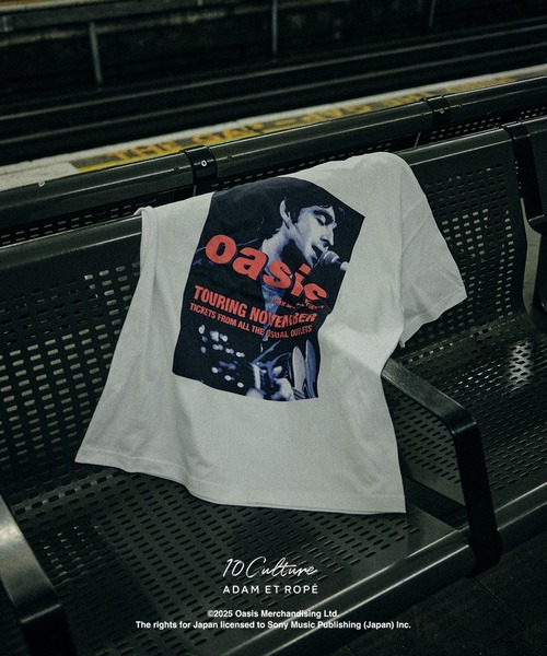OASIS 10Culture ADAM ET ROPE Tシャツ　Mサイズ ADAM ET ROPE'｜【oasis 10Culture / ADAM ET ROPE'】Artwork