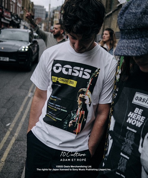 ADAM ET ROPE' tシャツ 「oasis 10Culture / ROPE'」Tour Poster