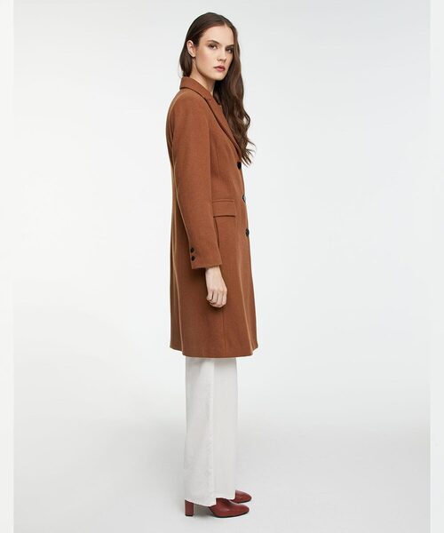 「SISLEY」 チェスターコート 40 ブラック レディース_画像6