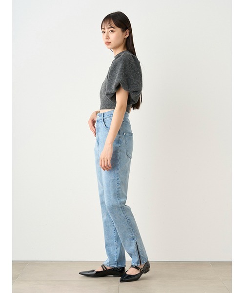 「SNIDEL」 デニムパンツ 1 ブラック レディース
