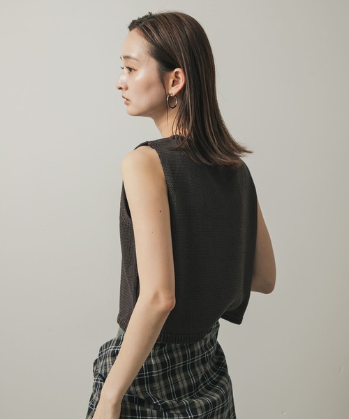 SENSE OF PLACE by URBAN RESEARCH ノースリーブニット ONE