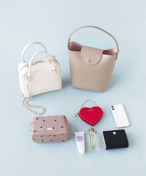 TOCCA（トッカ） ハンドバッグ PETAL SILHOUETTE LEATHER BAG レザー