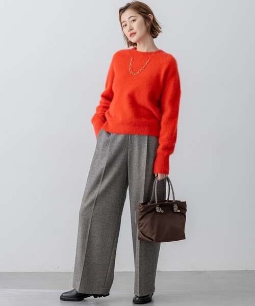 23区（ニジュウサンク） ニット セーター フォックスカシミヤファー