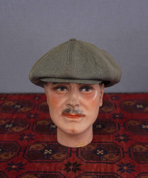 Mr.FATMAN 帽子 キャスケット Herringbone casquette メンズ