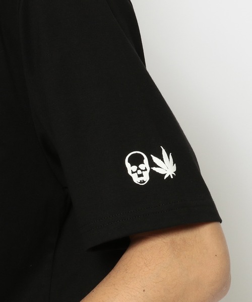 【値下げ】lucien pellat-finet 刺繍ロゴＴシャツ Lucien Pellat-Finet（ルシアン・ペラフィネ） 半袖Tシャツ X-LARGE