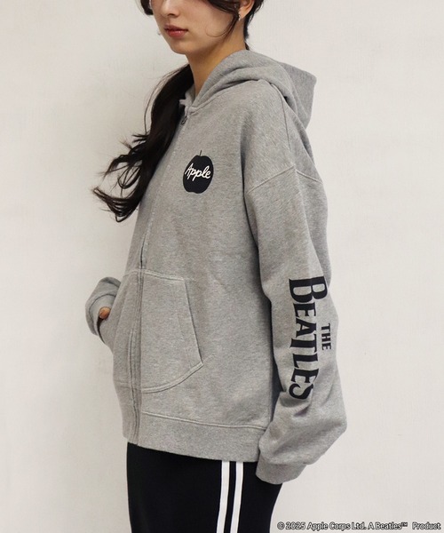 The Beatles パーカー The Beatles / ビートルズ 裏毛 フルジップ