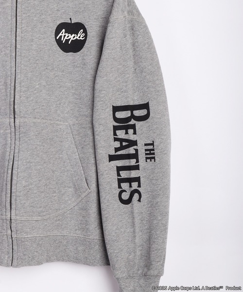The Beatles パーカー The Beatles / ビートルズ 裏毛 フルジップ