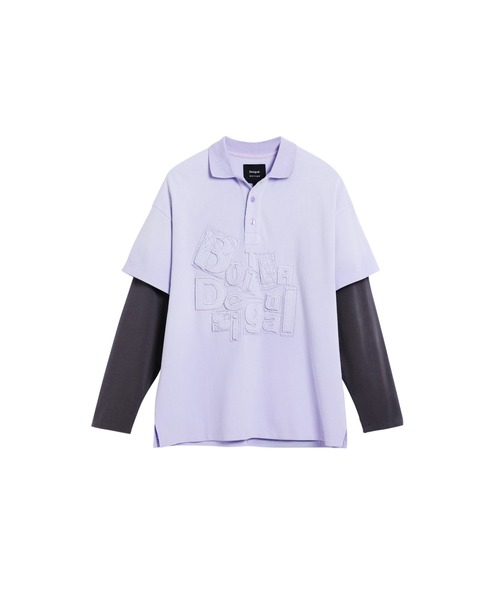 Desigual（デシグアル） tシャツ 「Desigual×BOTTER」ダブルスリーブ