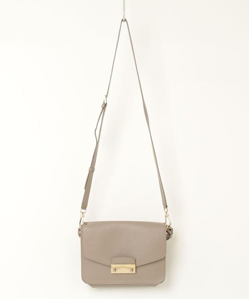 FURLA（フルラ） ワンポイントショルダーバッグ - グレー レディース