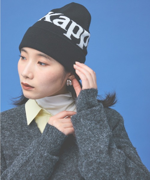 Kappa（カッパ） ニット帽 ニットキャップ 「Kappa×and ST ウェルネス