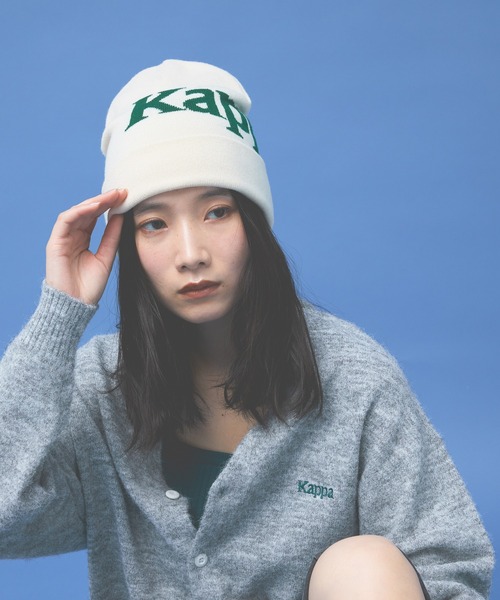 Kappa（カッパ） ニット帽 ニットキャップ 「Kappa×and ST ウェルネス