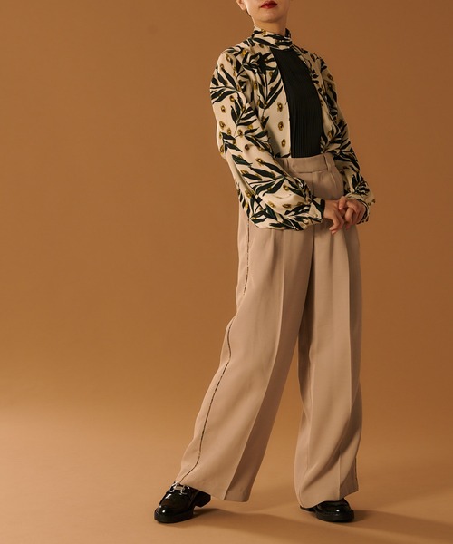 「ear PAPILLONNER」 「SUMi STYLE」長袖ブラウス FREE ブラック レディース_画像6