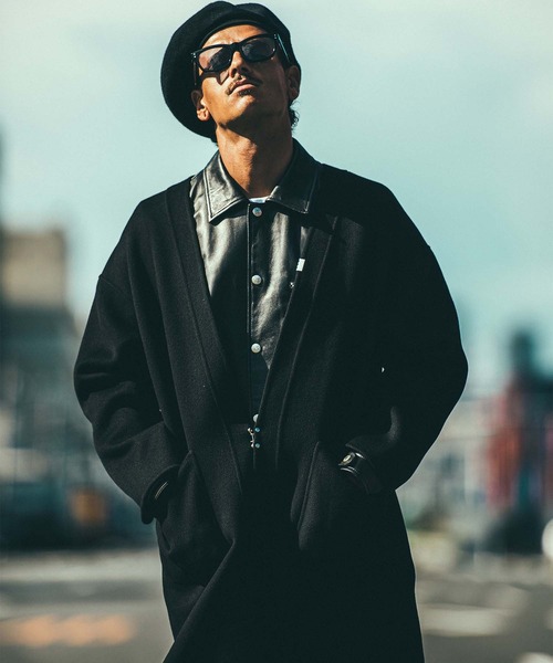 クライミー　チェスターコート CRIMIE（クライミー） チェスターコート M ブラック メンズ : ZOZOTOWN