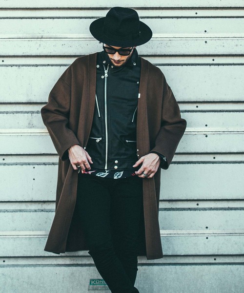 CRIMIE（クライミー） チェスターコート M ブラック メンズ : ZOZOTOWN