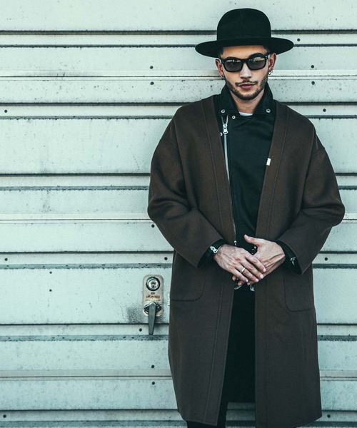 CRIMIE（クライミー） チェスターコート M ブラック メンズ : ZOZOTOWN