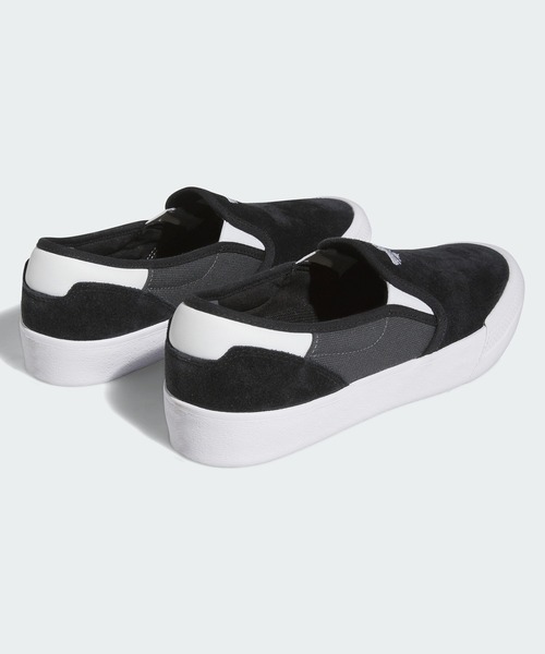 adidas(アディダス) スリッポン 25.5cm ブラック×ブラック メンズ adidas(アディダス) スリッポン 25.5cm ブラック×ブラック メンズ