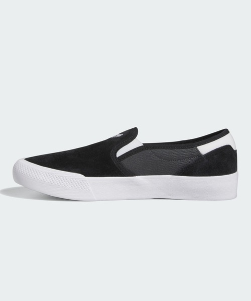 アディダス　スリッポン　25.5 adidas（アディダス） スリッポン 25.5cm ブラック×ブラック メンズ