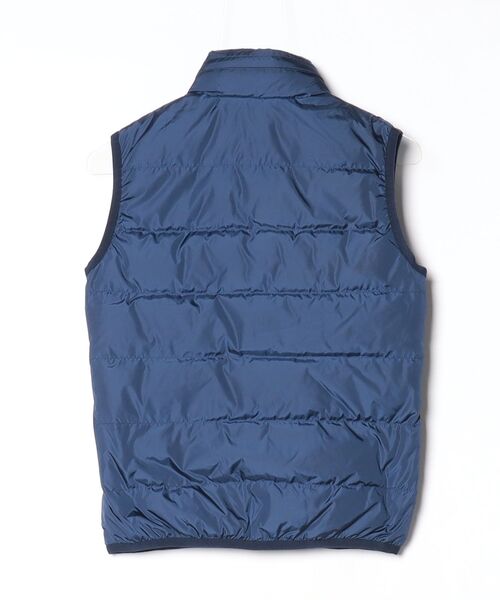 GUCCI（グッチ） ワンポイントダウンベスト - ネイビー レディース